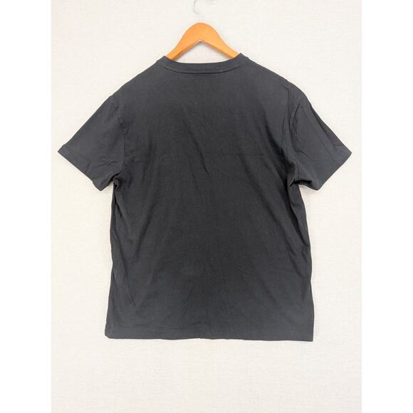 Polo Ralph Lauren TShirt Size Medium VNeck Classic Fit Black -0825F17 - Picture 6 of 7